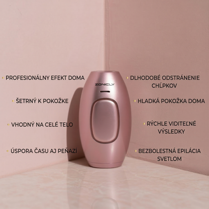 Zonically Glow™ — Laserový Epilátor